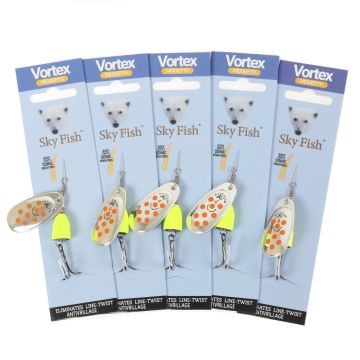 Блесна вращ."SKYFISH" UV-№4-5#